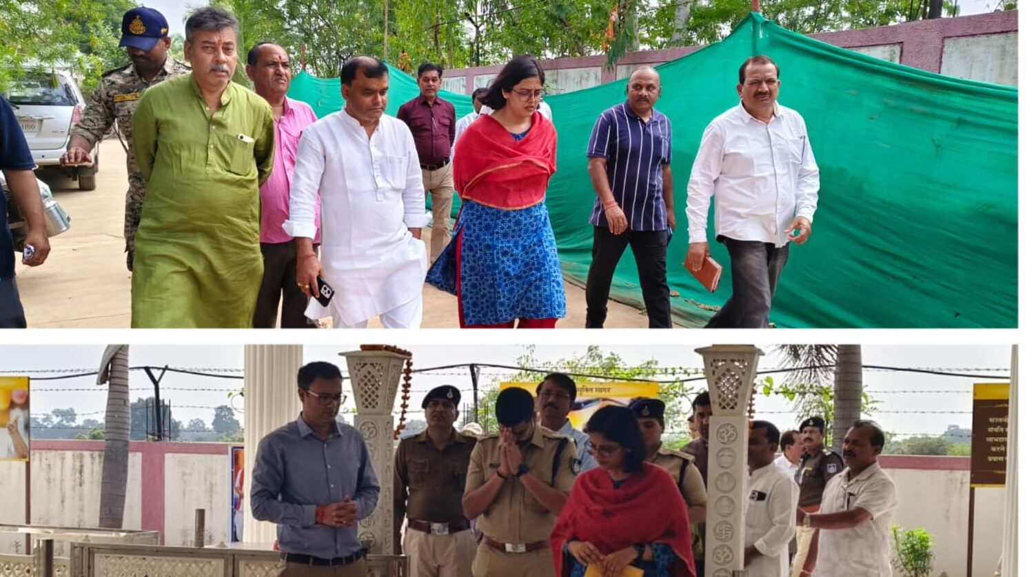 धाम में प्राण प्रतिष्ठा महोत्सव के भव्य आयोजन की तैयारियां जोरों पर चल रही हैं,