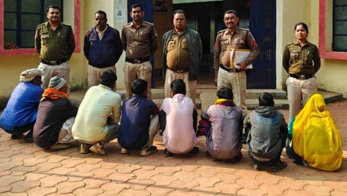 बहोरीबंद पुलिस ने डेढ दर्जन से ज्यादा स्थाई किए गिरफ्तार
