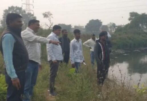 नाले के पानी से सब्जियों की सिंचाई के विरूद्ध कार्यवाही