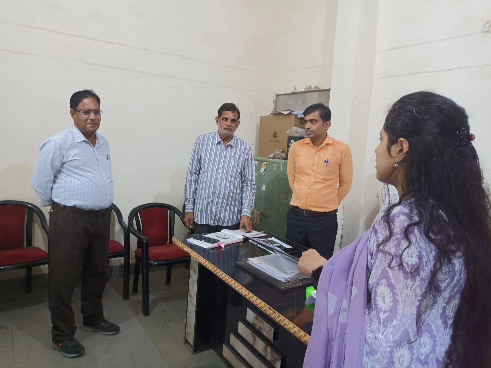 जिला पंचायत सीईओ ने किया औचक निरीक्षण, स्वच्छता व व्यवस्थापन के दिए निर्देश