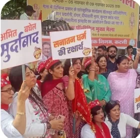 अग्रसेन महाराज पर अभद्र टिप्पणी साथ सिंधी समाज को मिला सभी समाज का समर्थन