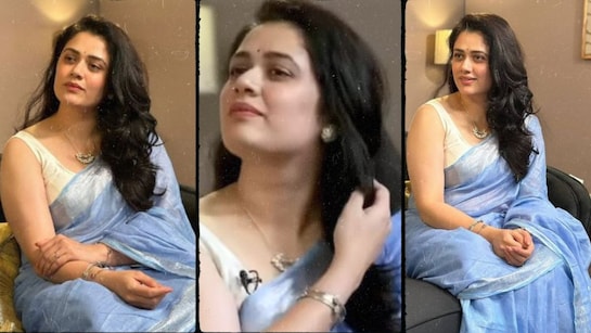 रातोंरात सोशल मीडिया पर छा गईं ‘Blue Saree Lady