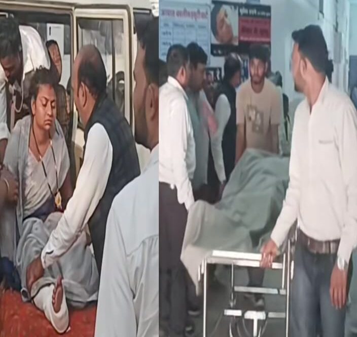 सीधी में दिल दहला देने वाला सड़क हादसा