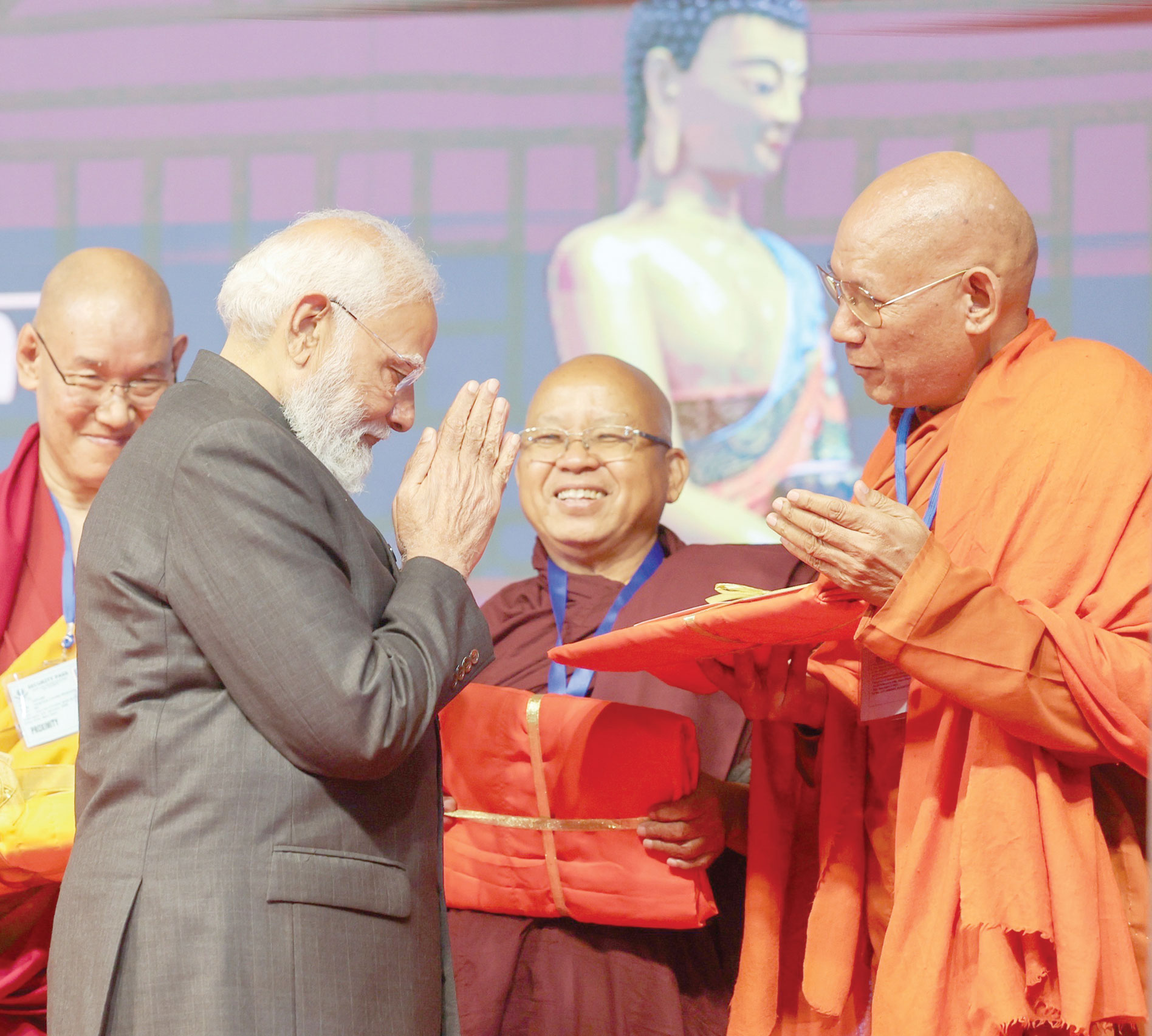 भगवान बुद्ध के पवित्र अवशेष पाकर हम सभी धन्य : PM मोदी