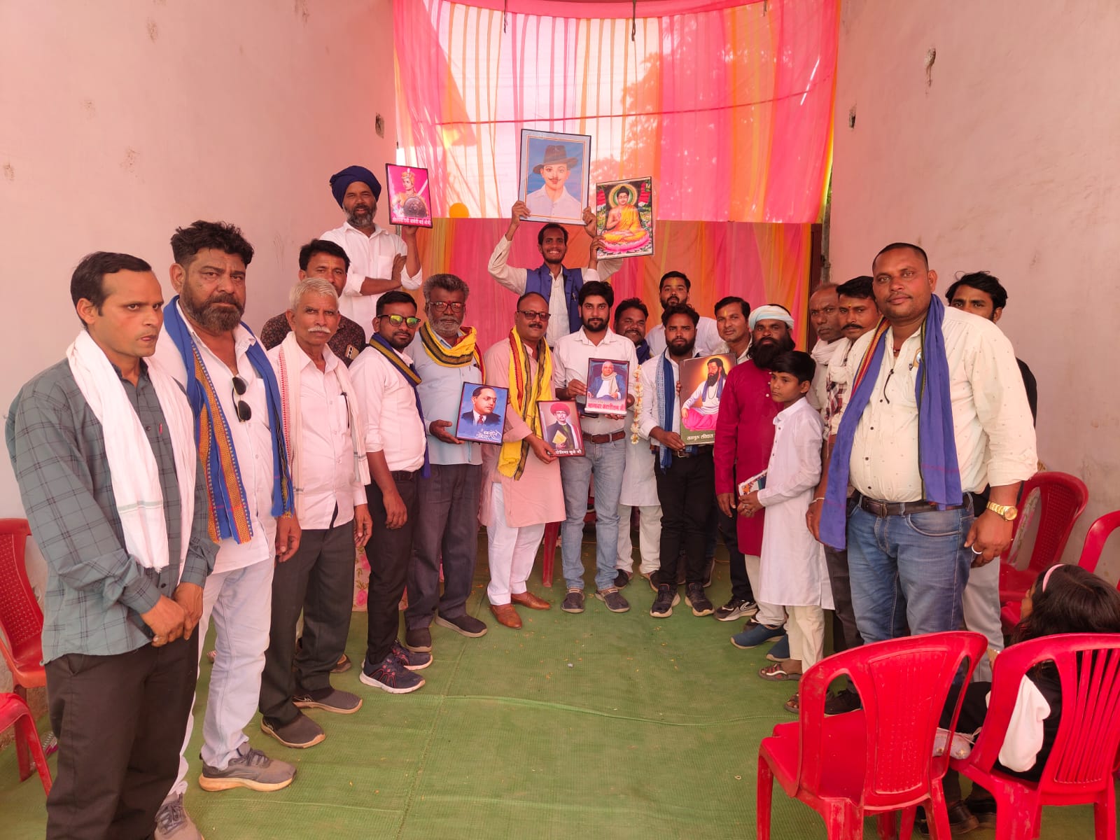 बड़वारा में आजाद समाज पार्टी के कार्यालय का शुभारंभ
