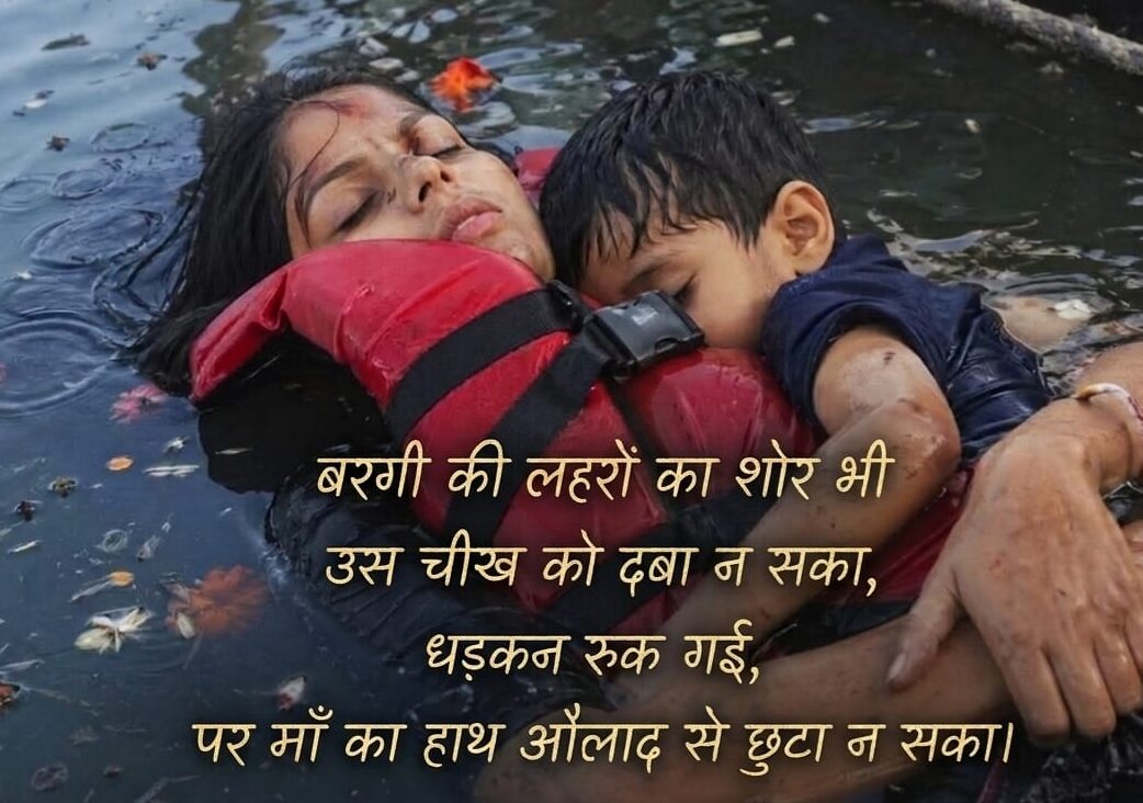 बरगी डेम हादसा: 15 घंटे बाद मिली तस्वीर ने झकझोरा—माँ ने आखिरी सांस तक बेटे को सीने से लगाए रखा